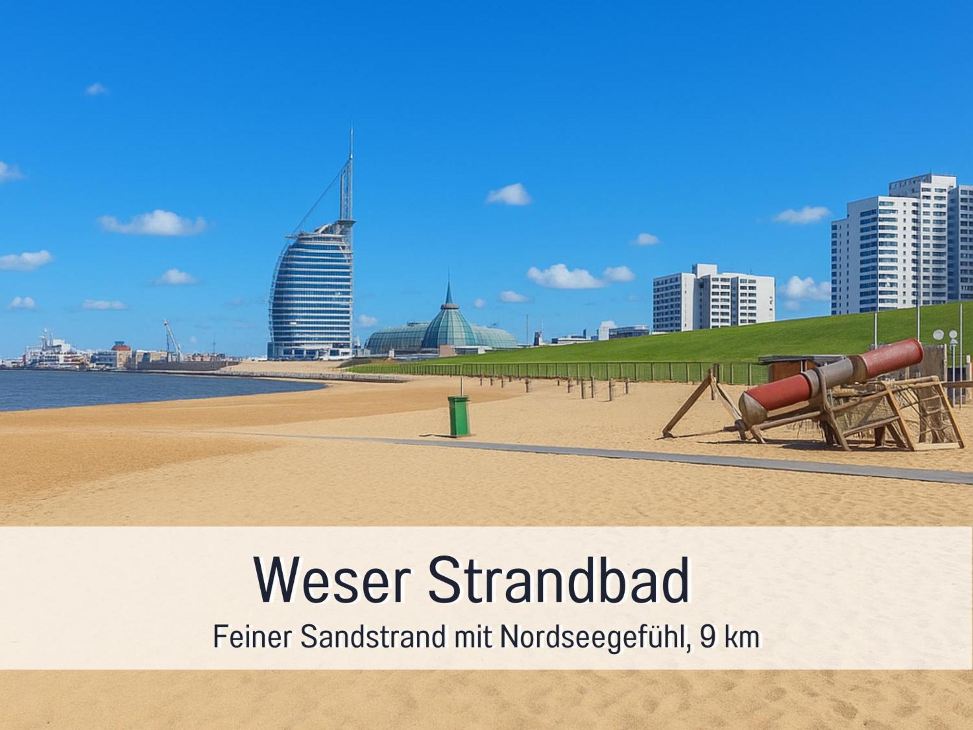 "Bremerhaven-Langen" In Geestland-Langen - Modern Eingerichtete Fewo Mit Garten, Wlan & Parkplatz - Ruhig & Stadtnah 外观 照片